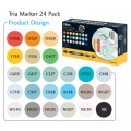 Letraset Tria Marker 24 'S - (Product Design) 