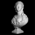 皇后半身( 貝利夫人)石膏像